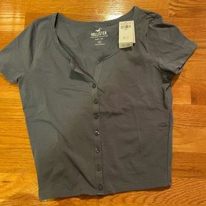 Hollister button up top